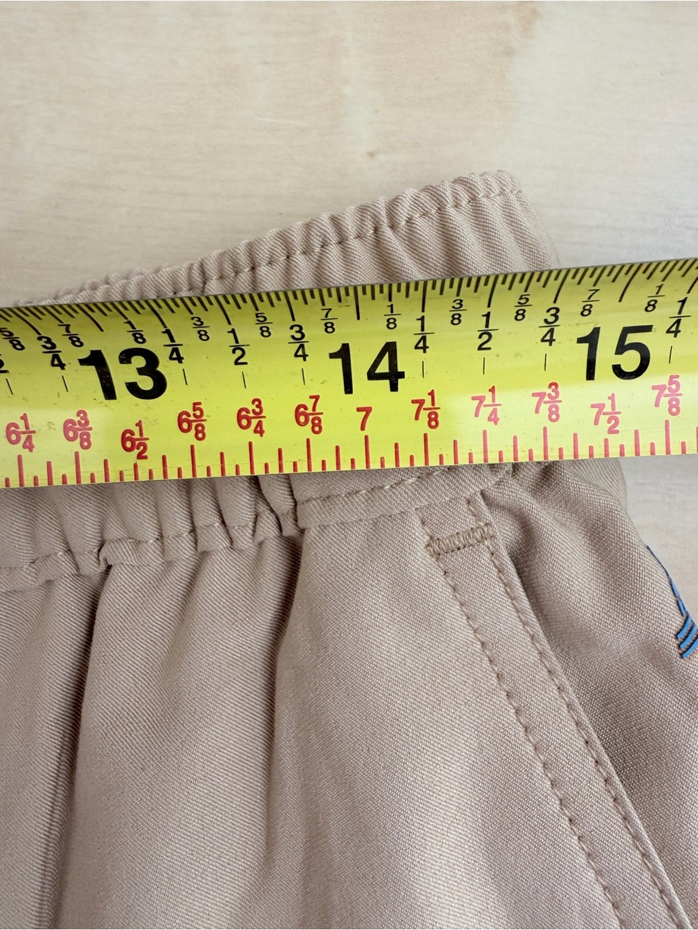 Chubbies Everywear Performance Pant in Light Tan Size M - Picture 4 of 6